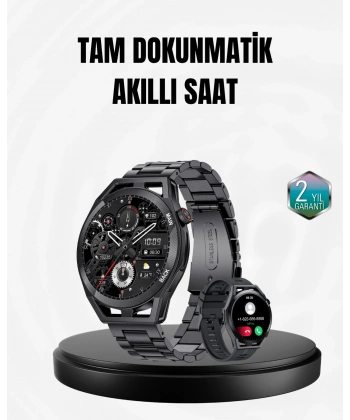 Spor ve Sağlık Takip Özellikli Akıllı Saat – Kalp Atış, Uyku ve Adım Ölçer Fonksiyonlu