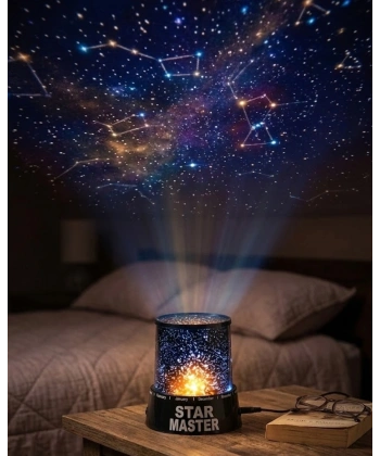 Star Projektör Gece Lambası Tavana Yıldız Yansıtan LED Işık