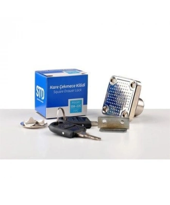 STD 138-22 mm Kare Çekmece Kilidi