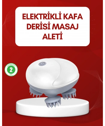 Su Geçirmez Elektrikli Kafa Masaj Cihazı IPX7