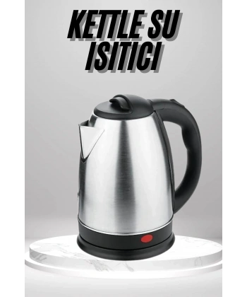 Su Isıtıcı 220 - 240 V Paslanmaz Çelik Kettle Uzun Ömürlü 2000 Watt
