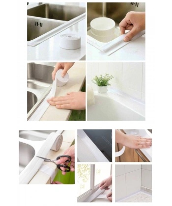 Su Sızdırmaz Bant Lavabo Küvet Kenar Bandı 4 CM