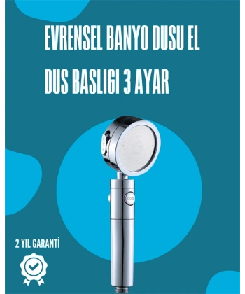 Su Tasarruflu ve Kolay Kurulumlu El Duş Başlığı – Yüksek Performans