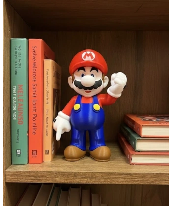 Süper Mario Masa Üstü Dekor Biblo Oyun Severlere Özel Figür