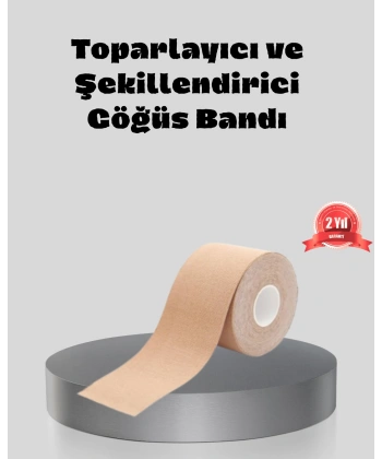 Suya Dayanıklı Görünmez Göğüs Bandı – Pamuklu ve Esnek Destek Bandı