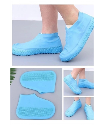 Suya Dayanıklı Silikon Ayakkabı Yağmurluğu - Ayakkabı Kılıfı Erkek