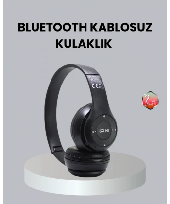 Suya ve Tere Dayanıklı Bluetooth Kulaklık – Şık, Ergonomik ve Dayanıklı