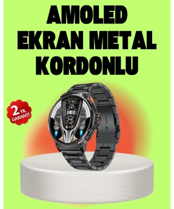 SW80 Akıllı Saat 1.93″ Ultra HD Ekran 700 mAh Batarya 3 Kordon