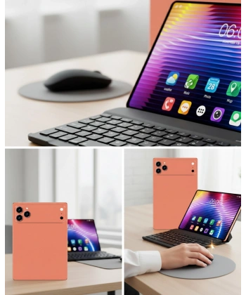 Tablet Bilgisayar Klavye Kılıf Stylus ve Cam Hediyeli