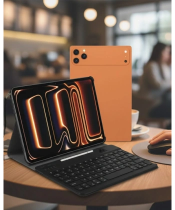 Tablet Bilgisayar Klavyeli Çok Amaçlı Eğitim İş ve Eğlence Uyumlu