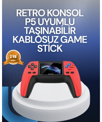 Tak Çalıştır Mini Retro GamePad | 520 Klasik Oyun
