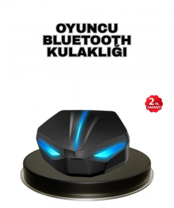 Tam Kablosuz  Kulaklığı 5.0 Bluetooth LED Kontrollü