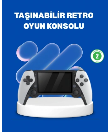 Taşınabilir 4.3” Ekranlı Retro Oyun Cihazı