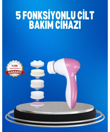 Taşınabilir 5 in 1 Elektrikli Cilt Temizleyici