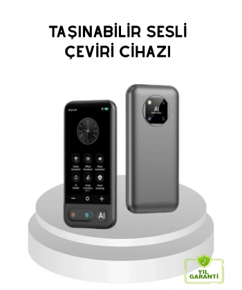 Taşınabilir Akıllı Tercüme Cihazı – Gerçek Zamanlı Ses ve Metin Çevirisi
