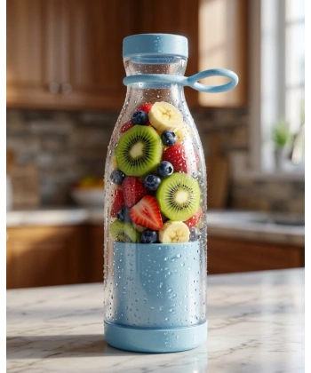 Taşınabilir Blender 380 ml USB Şarjlı Meyve Karıştırıcı Kolay Temizlenebilir