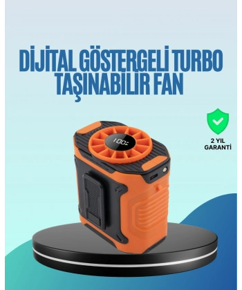 Taşınabilir Çok Fonksiyonlu Soğutma Fanı