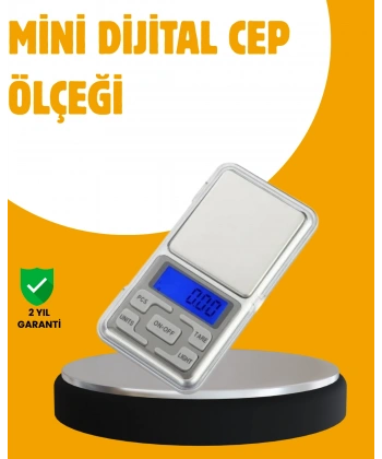 Taşınabilir Dijital Cep Terazisi 5 Ölçüm Birimli