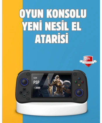 Taşınabilir El Tipi Oyun Konsolu Çoklu Emülatör Destekli 64GB