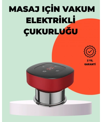 Taşınabilir Elektrikli Kupa Terapisi Masaj Cihazı Boyun Sırt Bacak