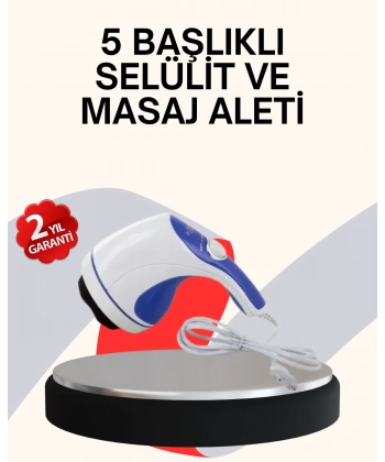 Taşınabilir Elektrikli Masaj Cihazı – Selülit ve Yağ Karşıtı