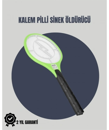 Taşınabilir Elektronik Sinek Swatter – Kimyasal İçermeyen, Ergonomik Tasarım