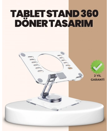 Taşınabilir Katlanır Tablet Braketi Masaüstü Stand