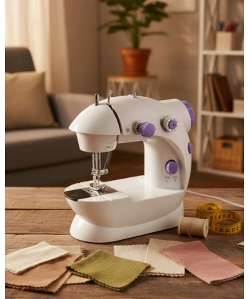 Taşınabilir Mini Dikiş Makinesi Ev ve Ofis Kullanımı İçin
