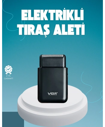 Taşınabilir Mini Elektrikli Tıraş Makinesi | Sessiz ve Güçlü Motor