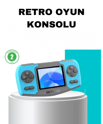 Taşınabilir Mini Video Oyun Konsolu Ergonomik Tasarım