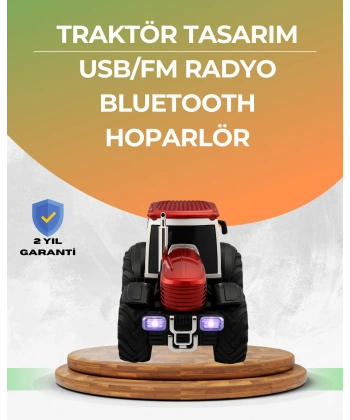 Taşınabilir Nostaljik Araç Tasarımlı Bluetooth Hoparlör