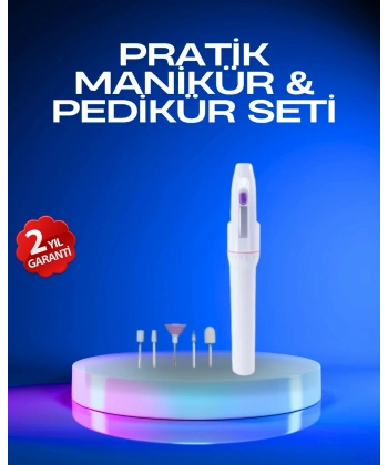 Taşınabilir Profesyonel Elektrikli Tırnak Matkap Seti – Sessiz, Güçlü ve Dayanıklı