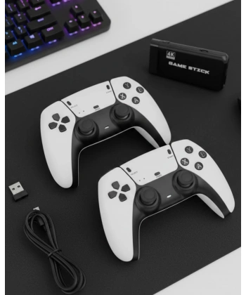 Taşınabilir Retro Oyun Çubuğu Kablosuz Oyun Kolu Seti