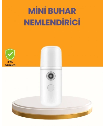 Taşınabilir Şarjlı Buhar Nemlendirici – Kablosuz Akıllı Pro Teknolojili Mini Cilt ve Ortam Nemlendirici