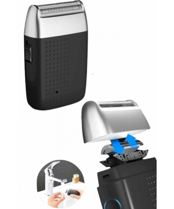 Taşınabilir Şarjlı Kablosuz Mini Tıraş Makinesi Sinek Kaydı Tıraş