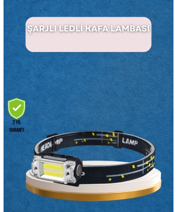 Taşınabilir Şarjlı LED Fener XPE95LM COB120LM Manyetik Gövde