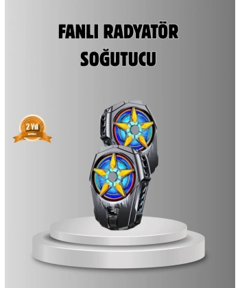 Taşınabilir Şarjlı Telefon Soğutucu – Sessiz Fan Motoru ile Yüksek Performans Koruma