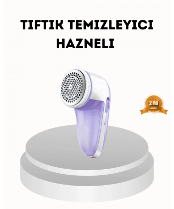 Taşınabilir Şarjlı Tiftik Toplayıcı – Çıkarılabilir Hazneli, Anti-Statik Fırçalı