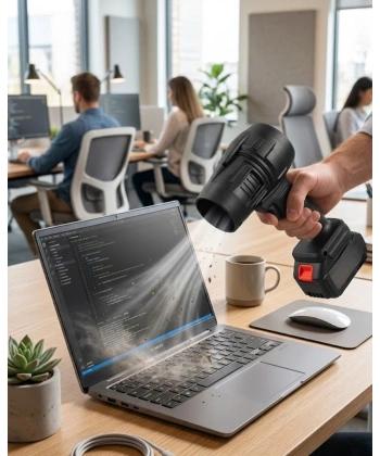 Taşınabilir Şarjlı Üfleme Makinesi Güçlü Hava Akımı Temizlik Cihazı