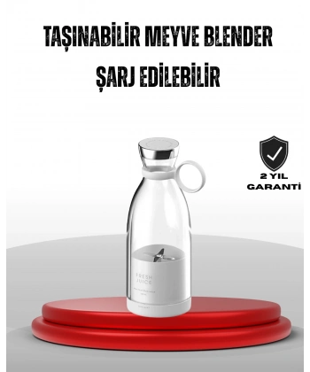 Taşınabilir USB Şarjlı Taze Meyve Suyu Blender