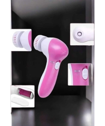 Taşınabilir Yüz Temizleme Cihazı Masaj, Peeling, Temizlik 5 Başlıklı