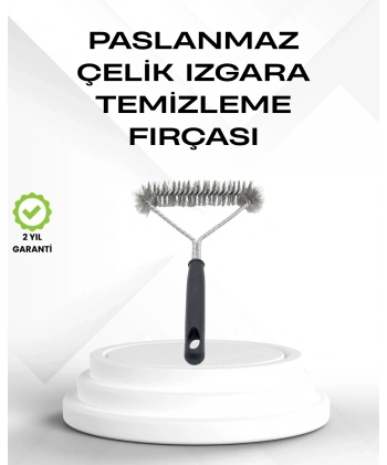 Tel Izgara Temizleme Fırçası BBQ Sonrası Kolay Temizlik