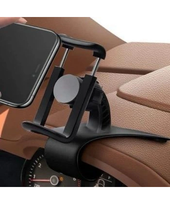 Telefon Tutucu Araç İçi Telefon Tutucu Klipsli 360c Dönüş