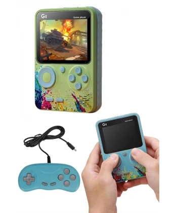 Televizyona Bağlanan Çift Joystick Taşınabilir Klasik Retro Oyunlu