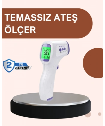 Temassız Dijital Ateş Ölçer Büyük Ekranlı Hızlı Okuma