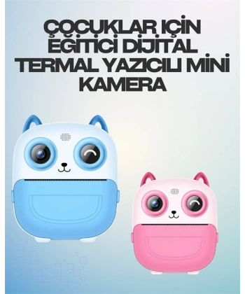 Termal Yazıcılı Dijital Kamera – USB Şarjlı, HD Video Destekli