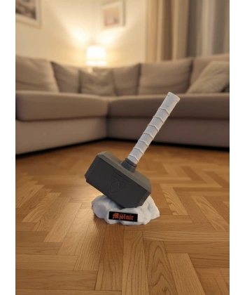 Thor’un Çekici Dekoratif Süs Güçlü ve İkonik Tasarım 20x34 cm