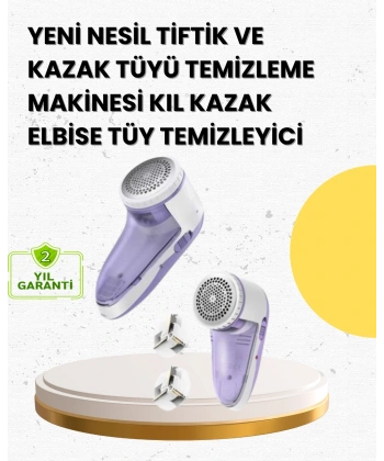 Tiftik ve Tüy Toplama Cihazı – 200ml Hazne, Kompakt Boyut