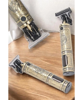 Tıraş Makinesi Çizik Tıraş Paslanmaz Çelik Uzun Ömürlü Şarjlı