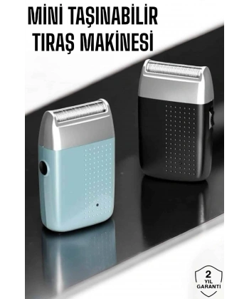 Tıraş Makinesi Islak Ve Kuru Kullanıma Uygun Kablosuz Taşınabilir